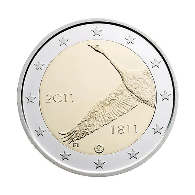 Finlândia - 2.00 Euros 200º Aniversário do Banco da Finlândia 2011