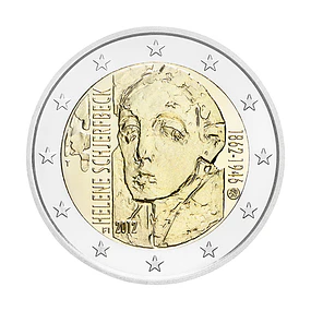 Finlândia - 2.00 Euros 150º Aniversário do Nascimento de Helene Schjerfbeck 2012