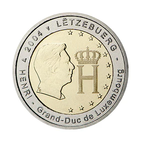 Luxemburgo - 2.00 Euros Grão Duque Henrique 2004