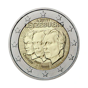 Luxemburgo - 2.00 Euros 2011 - Charlote, Jean e Henry 