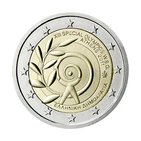 Grécia - 2.00 Euros 2011 - Jogos Olímpicos Especiais Mundiais de Verão 