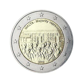 Malta - 2.00 Euros 2012 - Representação da Maioria de 1887 