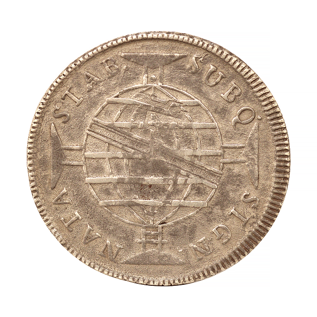 Brasil - D. João PR - 960 Reis 1815 B Prata