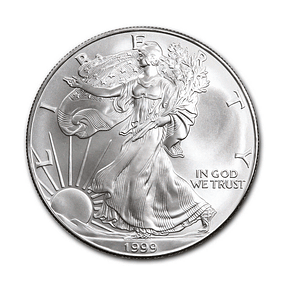 EUA - One Dollar Eagle 1999 Prata