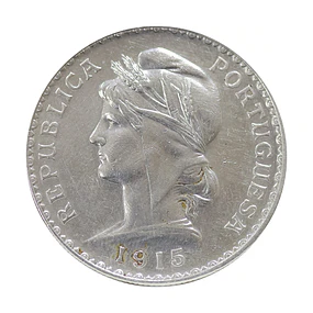 1 Escudo 1915 Prata 