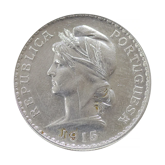 1 Escudo 1915 Prata 