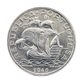 10 Escudos 1948 Prata