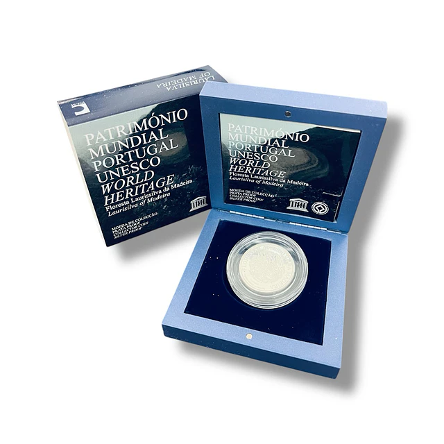 Proof - 5.00 Euro Floresta Laurissilva 2007