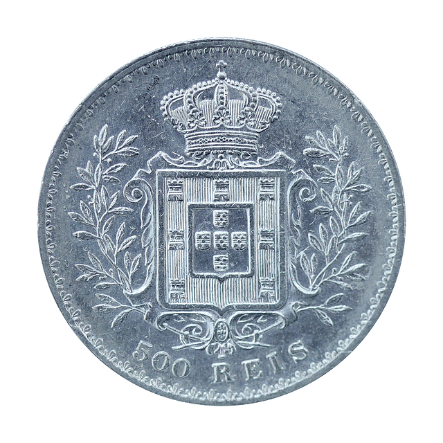 D. Carlos I - 500 Reis 1907 Prata