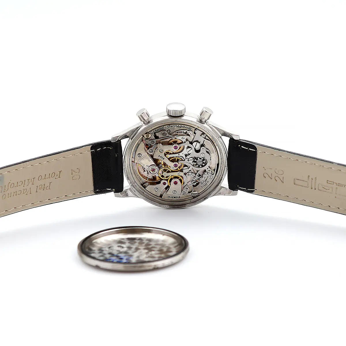 Girard Perregaux Vintage Oversize Chronograph Corda Manual -