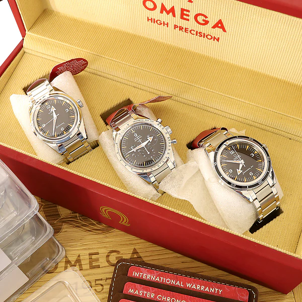 Imagem 4 de Omega Speedmaster Edição Limitada Trilogy Set 1957