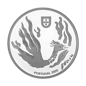 5.00 Euro Fénix das Cinzas ao Ouro 2025 **Pré-Venda 15/10**