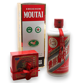 Aguardente - Kweichow Moutai c/Copos 50cl