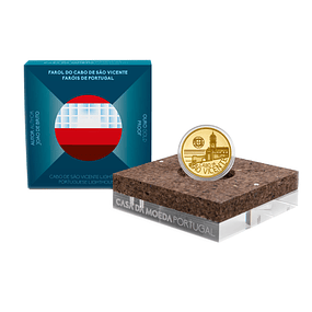 Ouro - 5.00 Euro Cabo de São Vicente - Faróis de Portugal