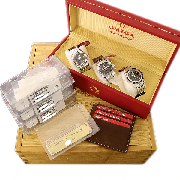 Imagem 2 de Omega Speedmaster Edição Limitada Trilogy Set 1957