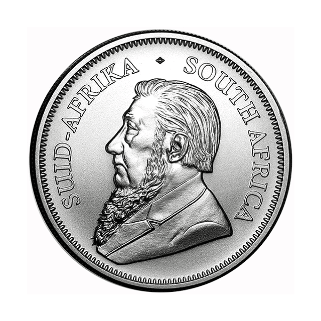 África do Sul - Krugerrand 1Oz Prata 2017