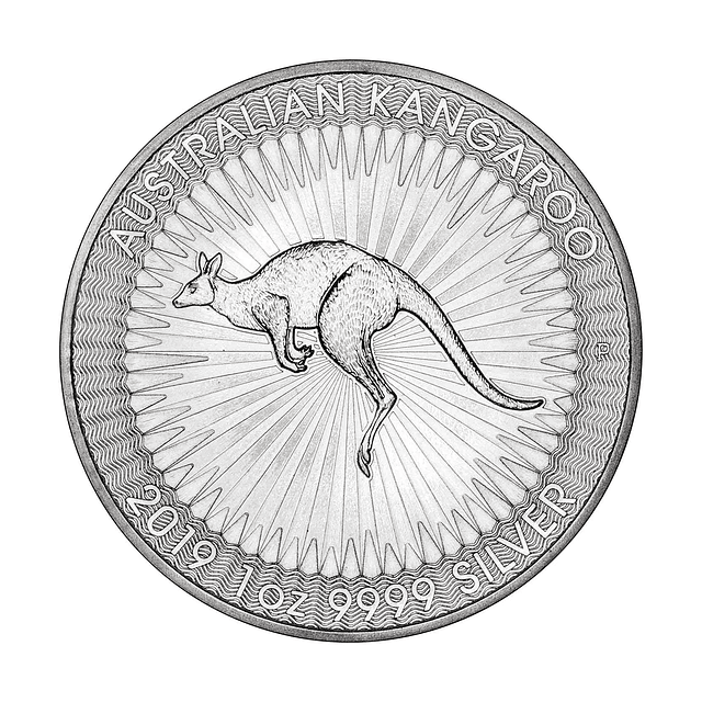 Austrália - 1 Dollar Kangoroo Oz Prata 2019