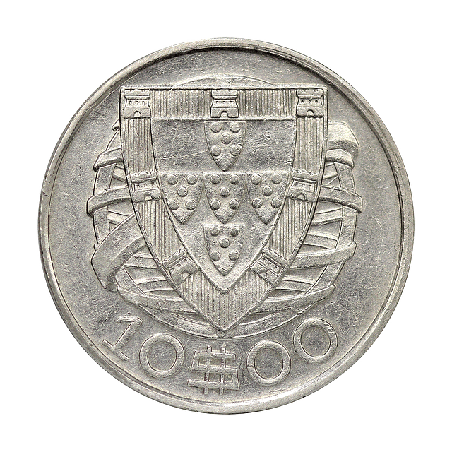 10 Escudos 1942 Prata