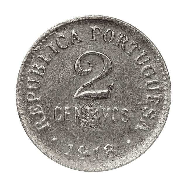 2 Centavos 1918 Ferro 