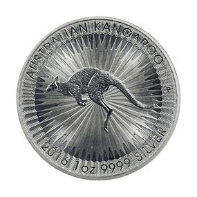 Austrália - 1 Dollar Kangoroo Oz Prata 2016