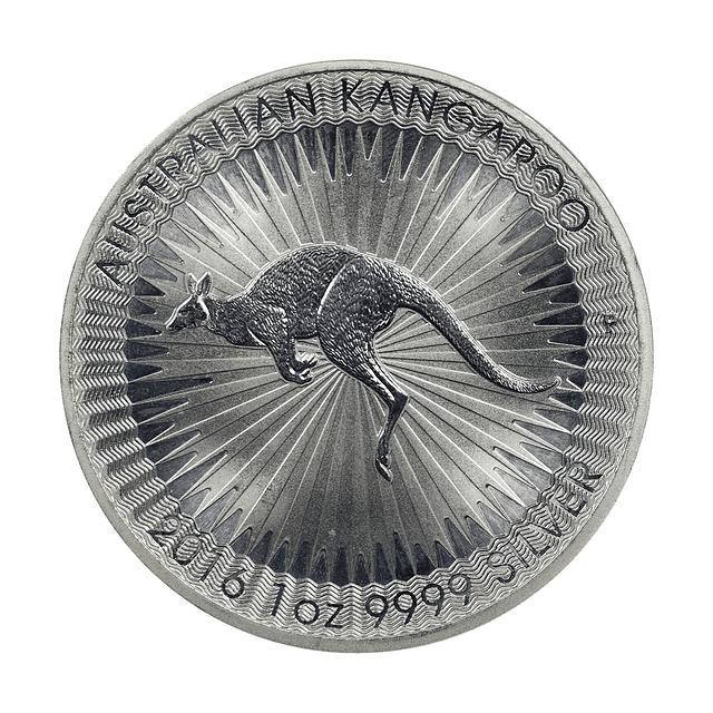 Austrália - 1 Dollar Kangoroo Oz Prata 2016