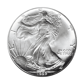 EUA - One Dollar Eagle 1992 Prata