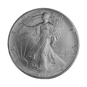 EUA - One Dollar Eagle 1995 Prata