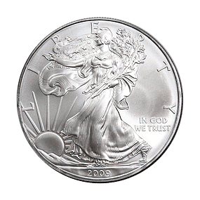 EUA - One Dollar Eagle 2009 Prata 