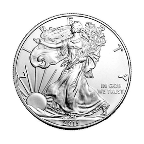 EUA - One Dollar Eagle 2015 Prata 