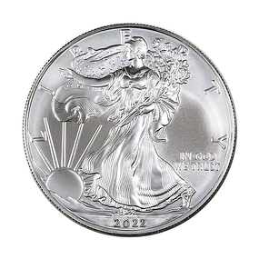 EUA - One Dollar Eagle 2022 Prata 