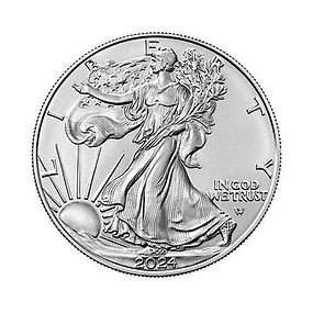 EUA - One Dollar Eagle 2024 Prata 