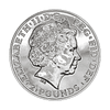 UK Britannia 2 Pounds 2011 1 Oz Prata 