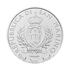 San Marino - 5.00 Euro Falcão Peregrino 1 Oz Prata