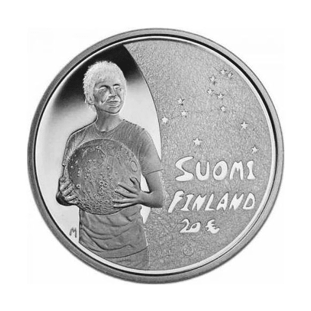 Finlândia - 20.00 Euro Crianças e a Creatividade 2010 Prata-Proof