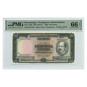 Moçambique 50 Escudos 24.07.1958 - PMG66