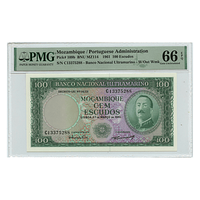Moçambique 100 Escudos 27.03.1961 - PMG66