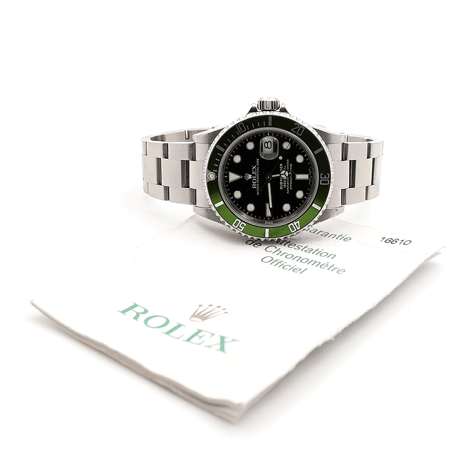 Rolex Submariner “Kermit” – Ref. 16610LV – 2007 (Z‑Serial)