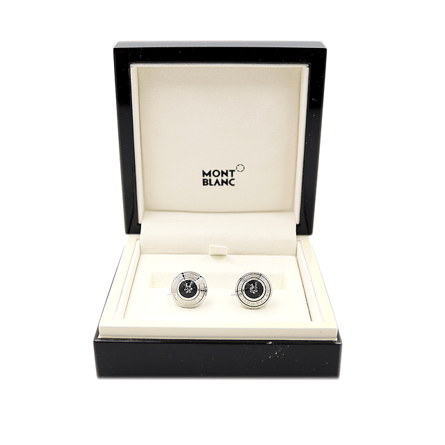 Montblanc Botões de Punho 100 Anos Edição Limitada