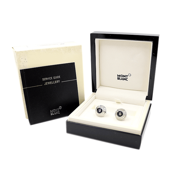 Montblanc Botões de Punho 100 Anos Edição Limitada