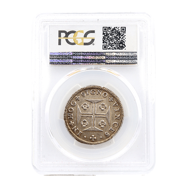 D. João  V - 12 Vinténs 240 Reis 1707 Prata