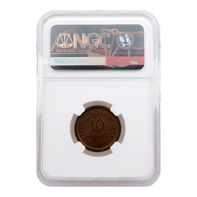 10 Centavos 1930 Bronze MS63