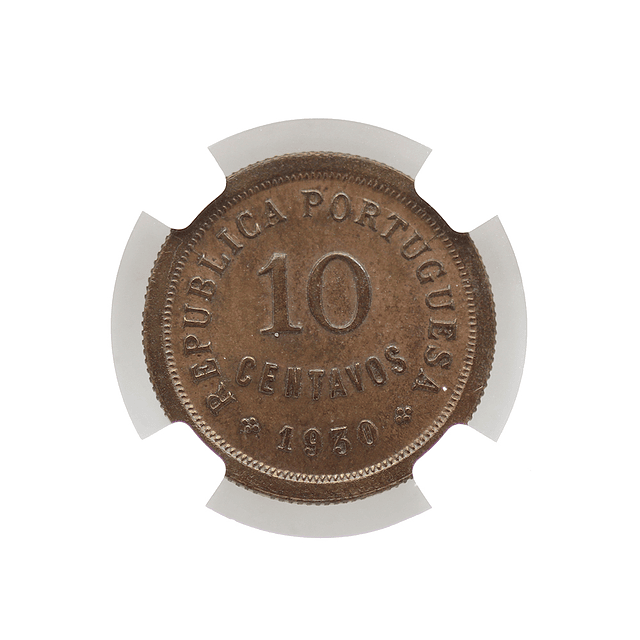 10 Centavos 1930 Bronze MS63