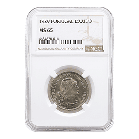 1 Escudo 1929 Alpaca - MS65