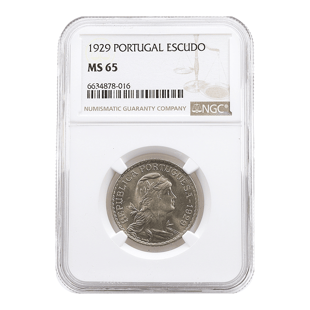 1 Escudo 1929 Alpaca - MS64