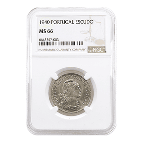 1 Escudo 1946 Alpaca - MS66