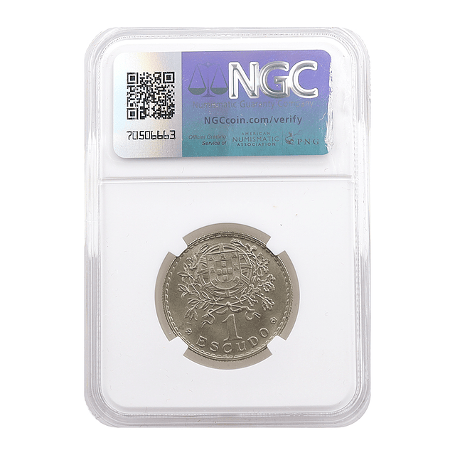 1 Escudo 1946 Alpaca - MS65