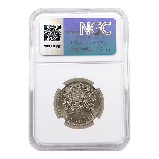 1 Escudo 1952 Alpaca - MS66 