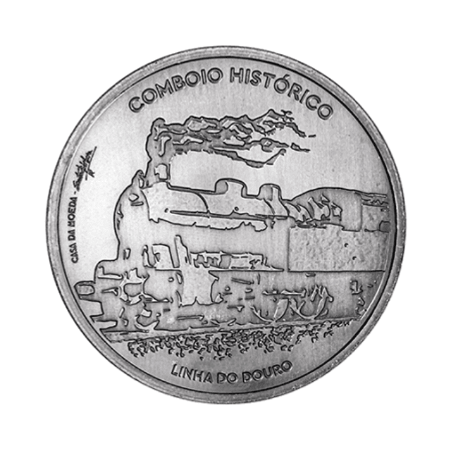 Saco 10 x 7.50 Euros Comboios Históricos 2020 