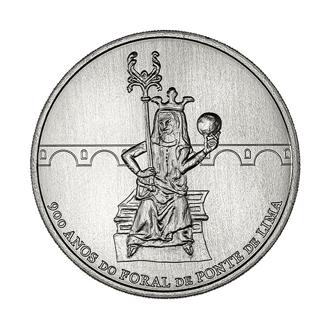 Saco 10 x 7.50 Euro 900 Anos do Foral de Ponte Lima 2025