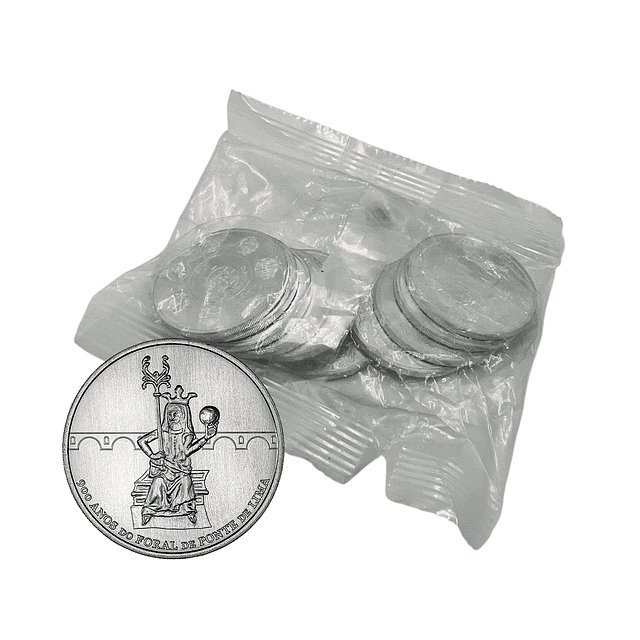 Saco 10 x 7.50 Euro 900 Anos do Foral de Ponte Lima 2025